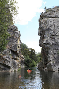 Praia fluvial nas beiras