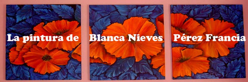 Las pinturas de Blanca Nieves Pérez Francia