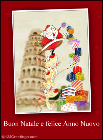 Buon Natale Pronunciation.Merry Christmas In Italian