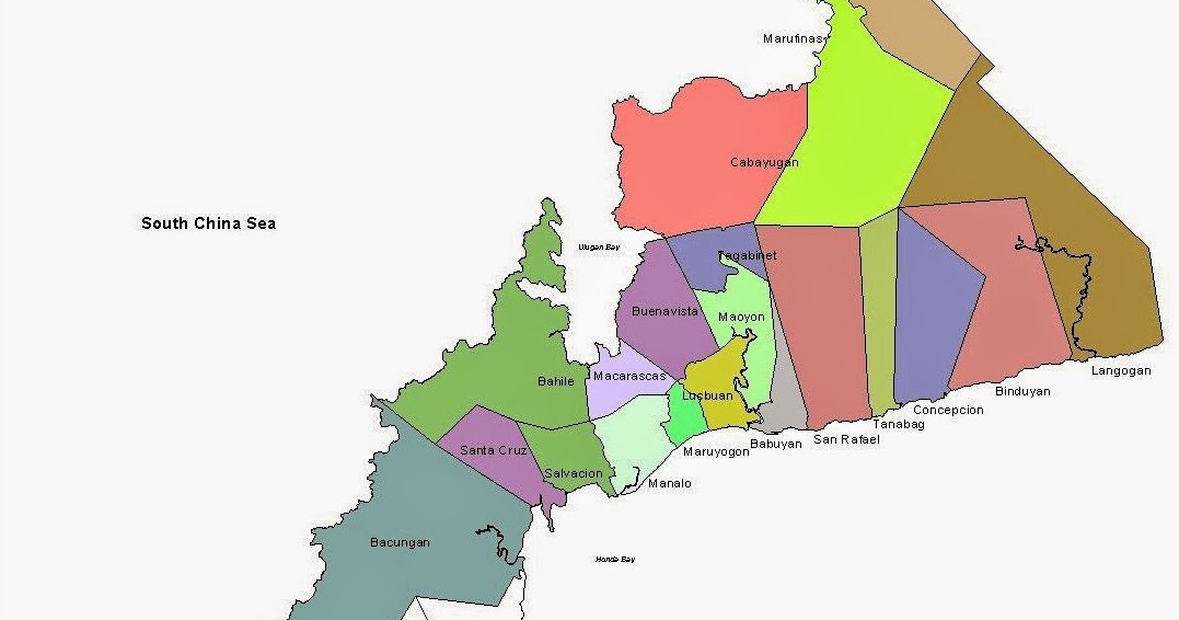 Map of Puerto Princesa City (MIMAROPA)