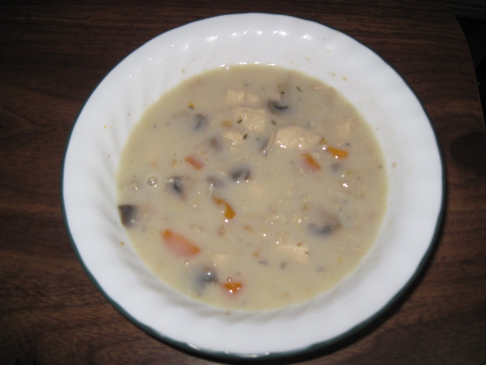 The Beans Blog Cream of Chicken and Barley Soup