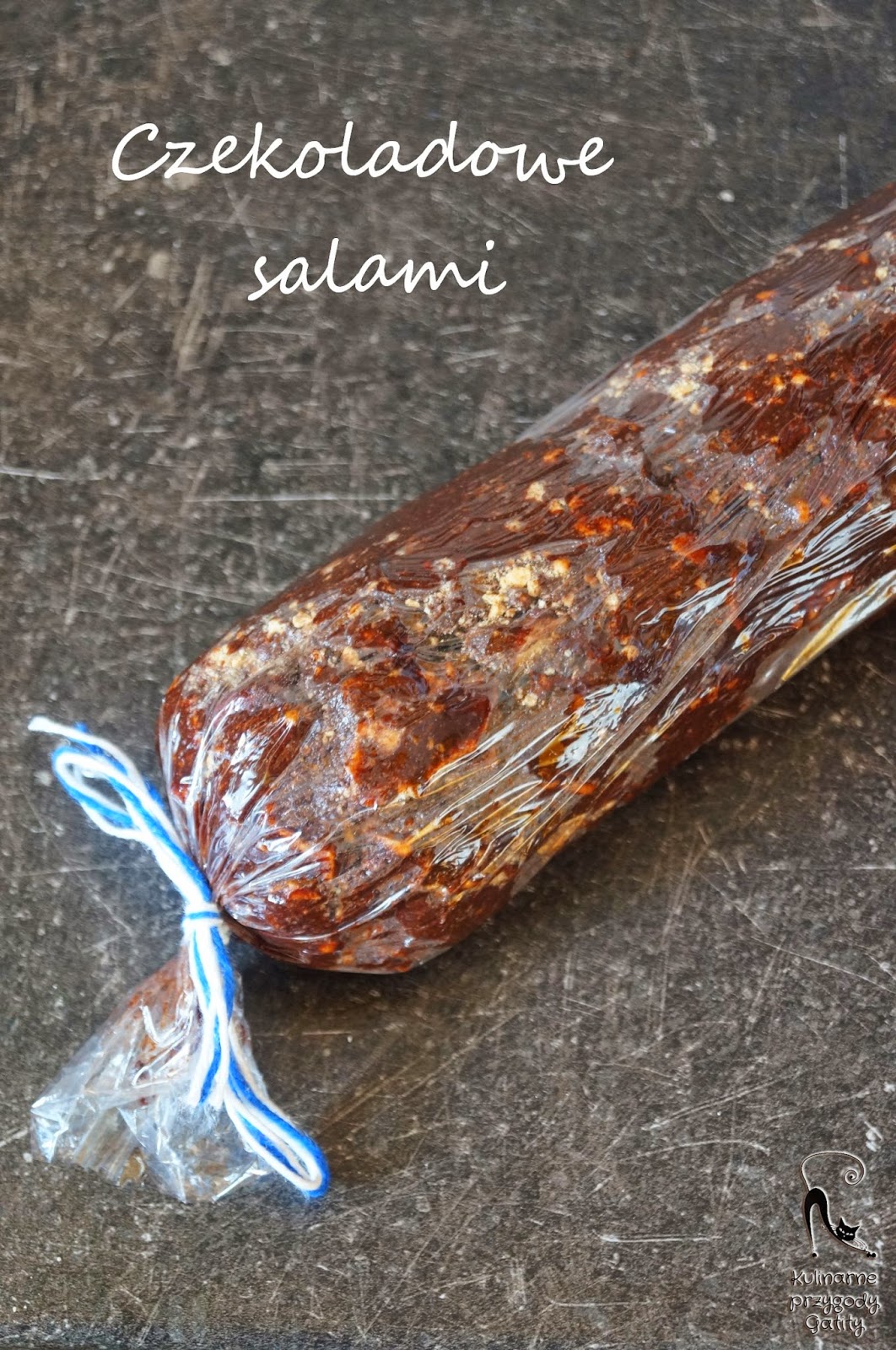 Czekoladowe salami z orzechami, czyli blok czekoladowy Kulinarne