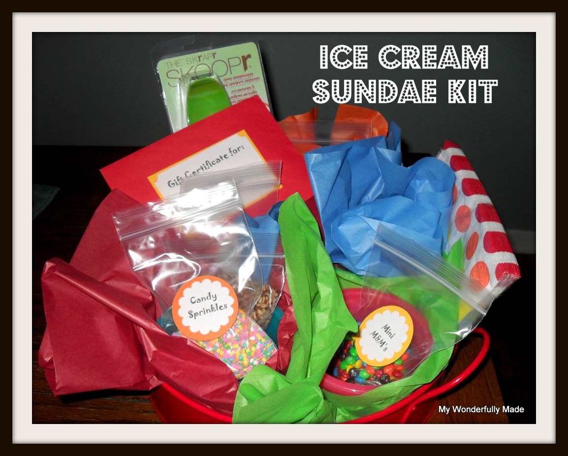 "Wonderfully Made" Ice Cream Sundae Kit