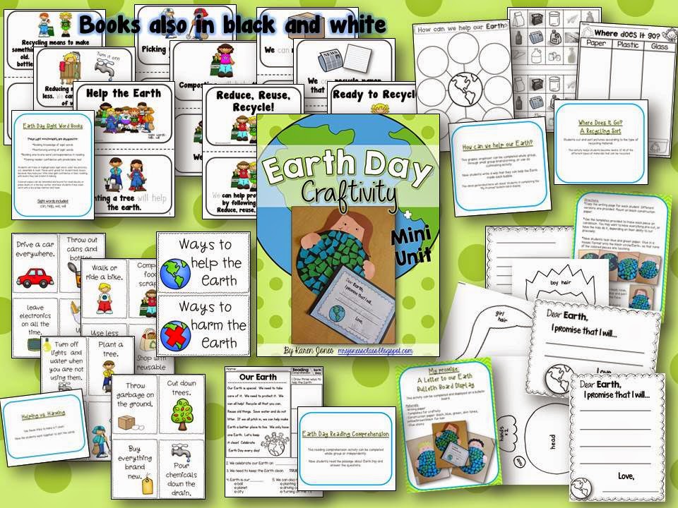 Primary Chalkboard Earth Day!