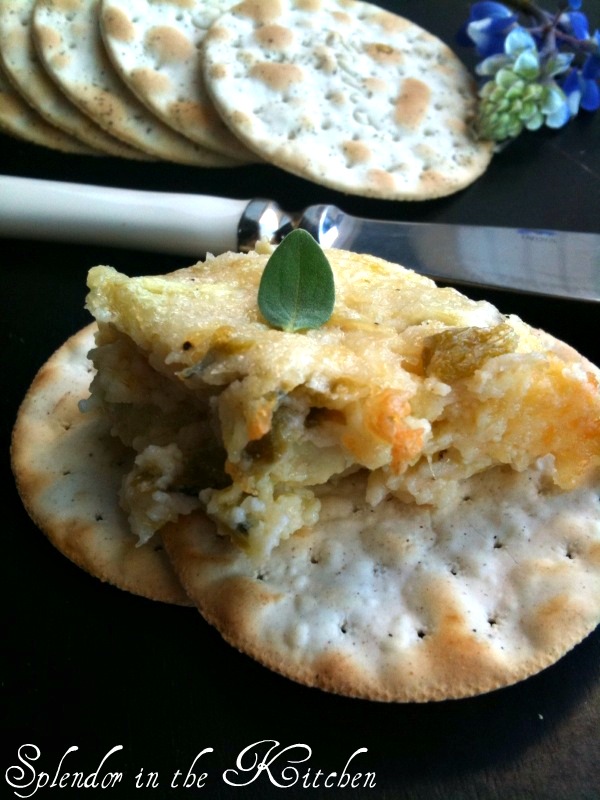 Splendor in the Kitchen ParmesanArtichoke Heart Dip