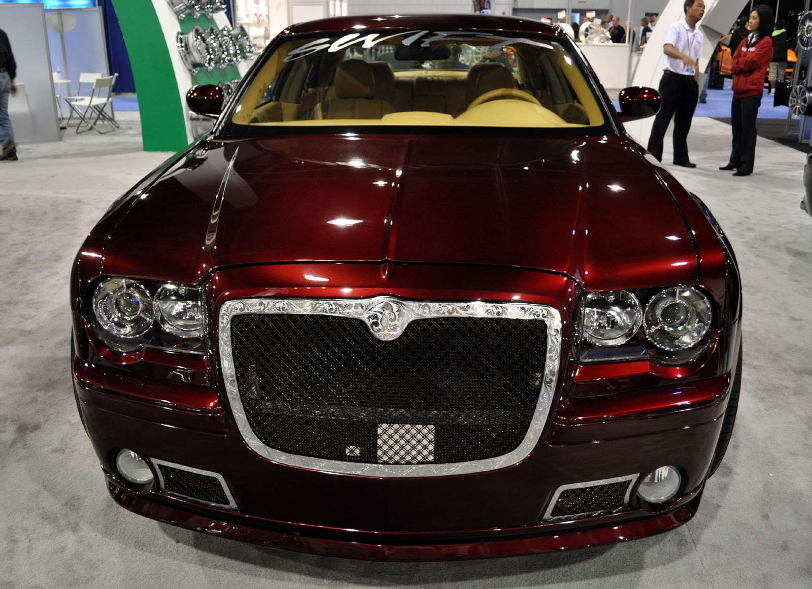 Just A Car Guy metal engraving is catching on to emphasis the chrome