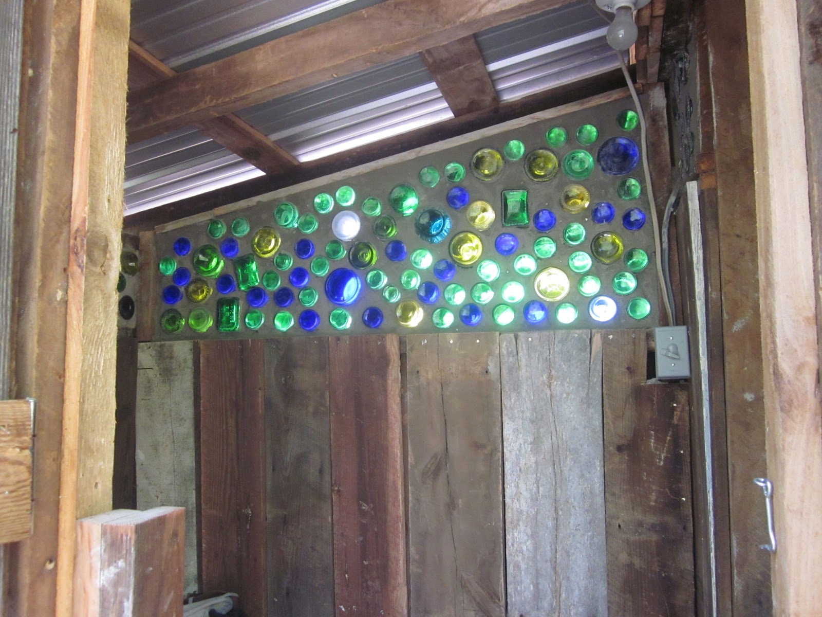 The Upside of a Downturn Glass Bottle brick NE GA Earthship