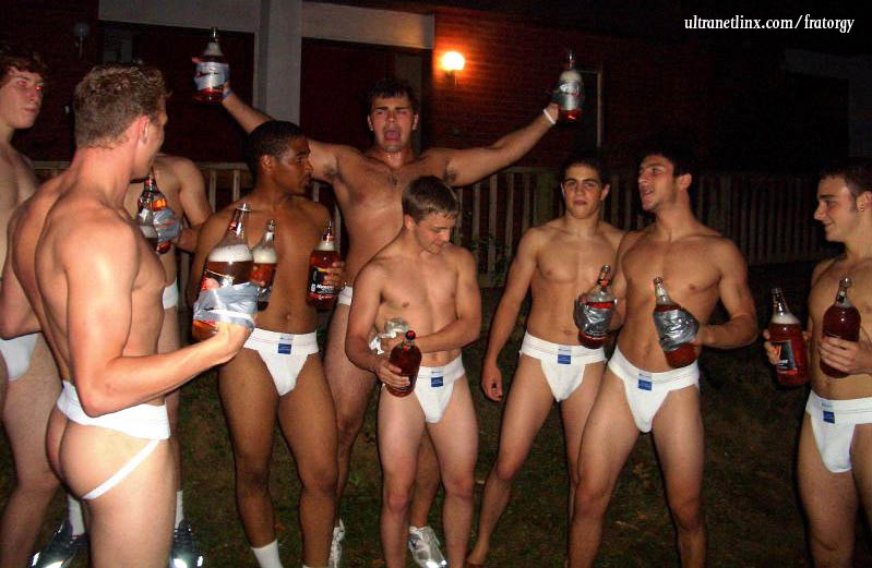 Guys-Naked-Together: Jock Parties.