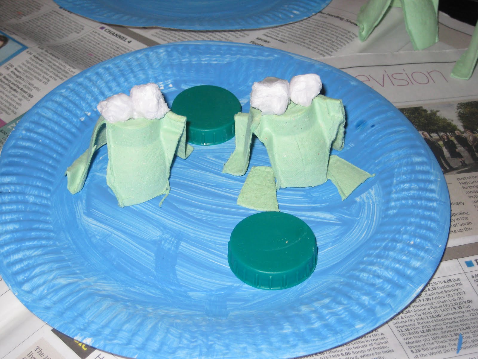 Ink-spots and grass-stains: Pond frogs