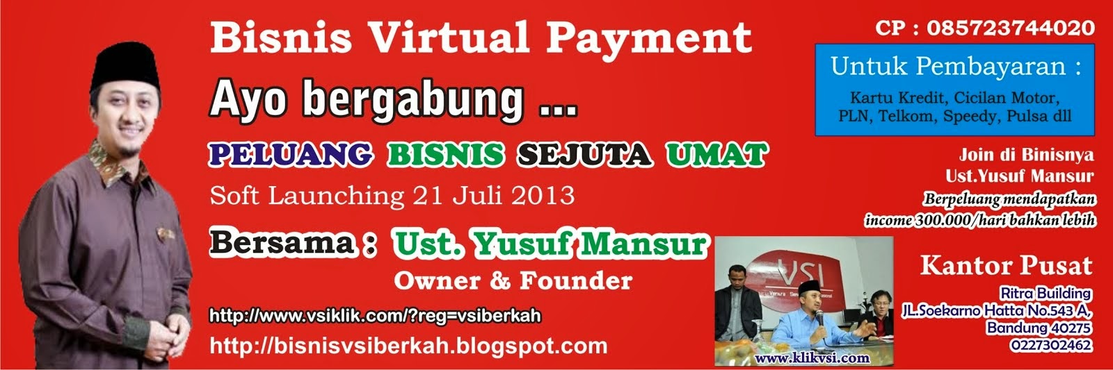 BISNIS VIRTUAL PAYMENT TERBARU DAN TERMANTAP