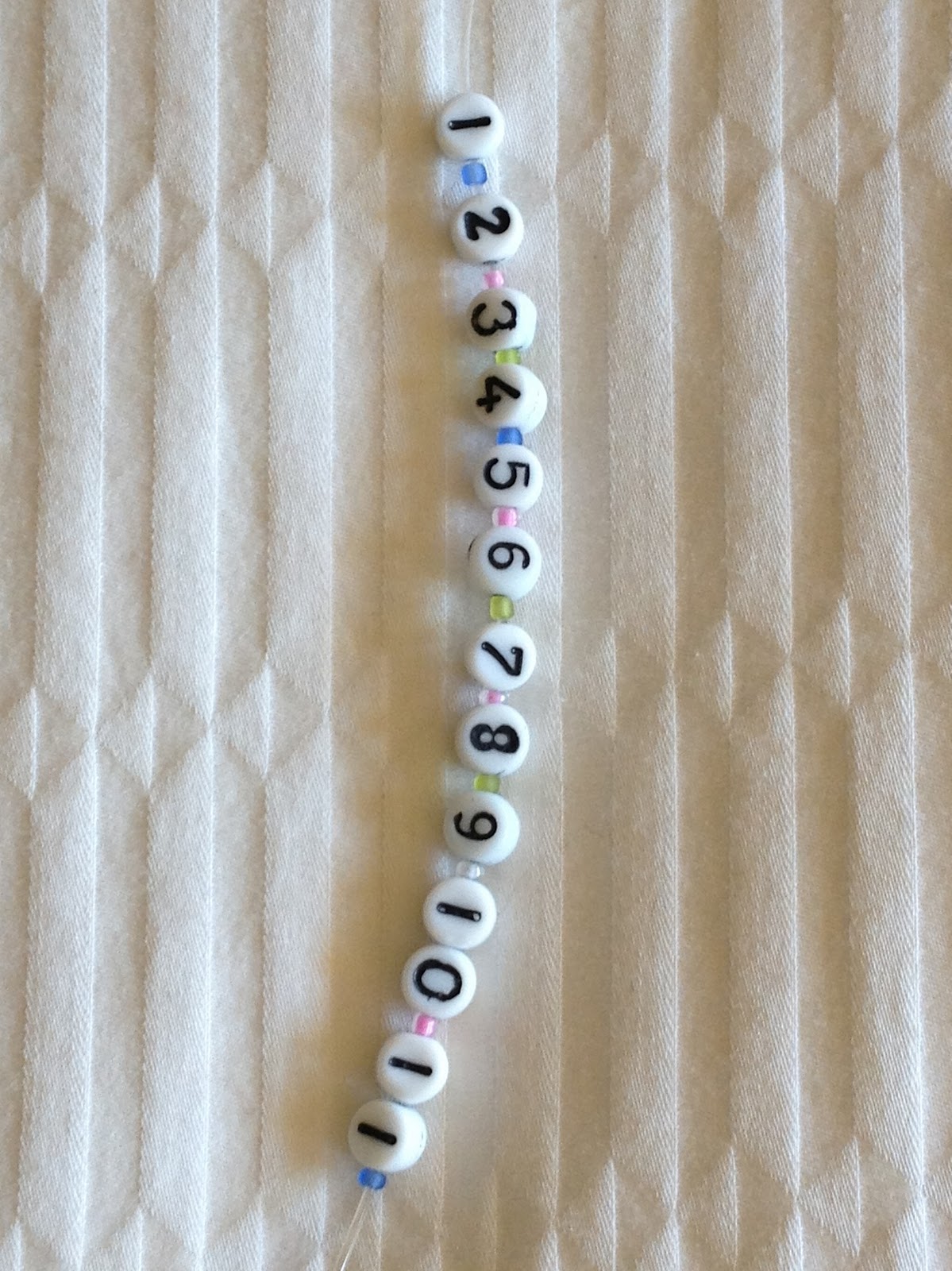 MissesStitches Counting Bracelet