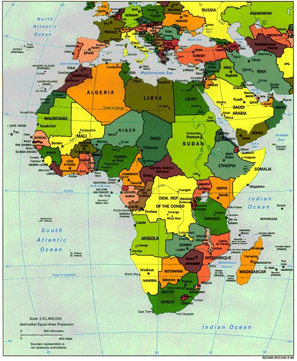 Africom Map