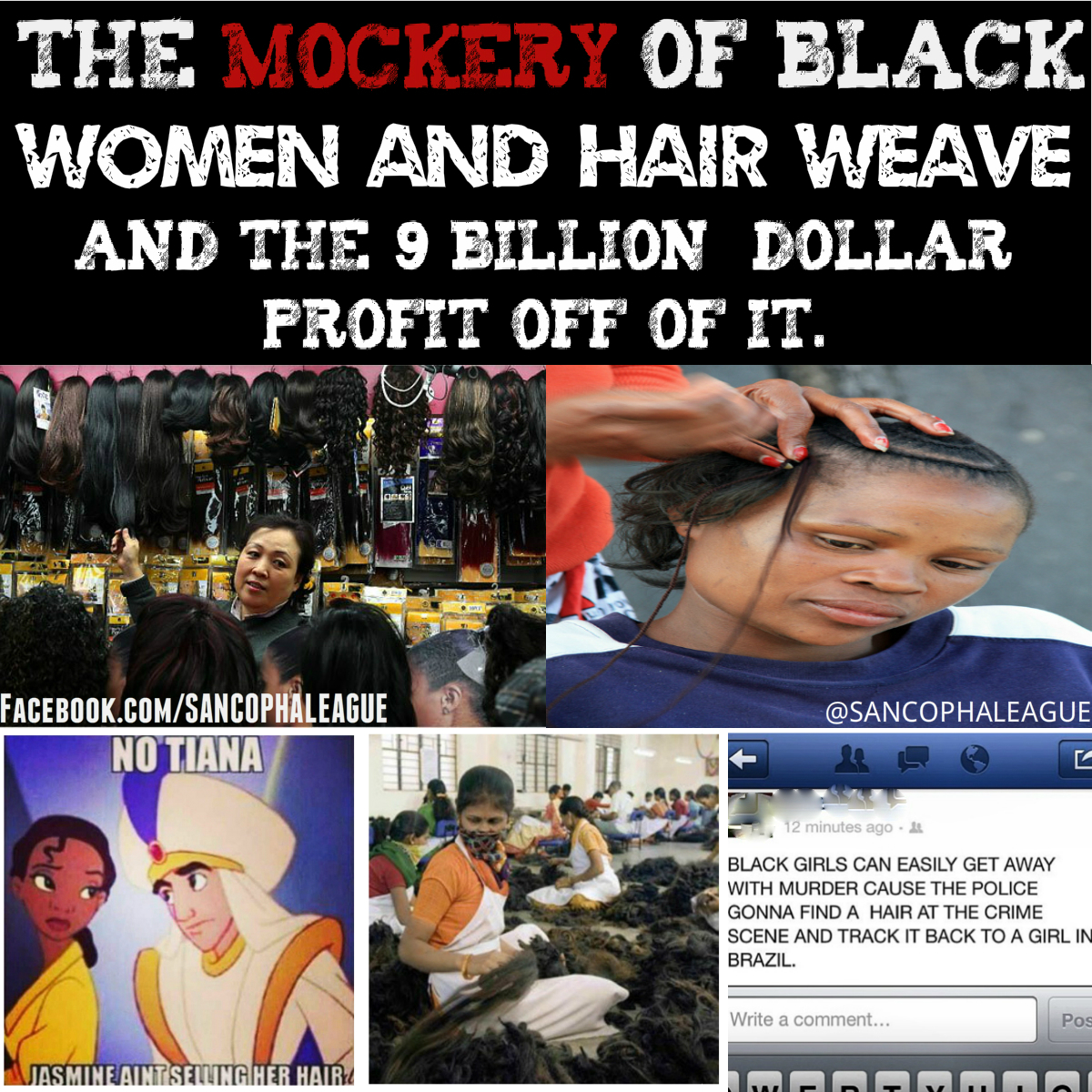 KG The mockery of Black women and her weave