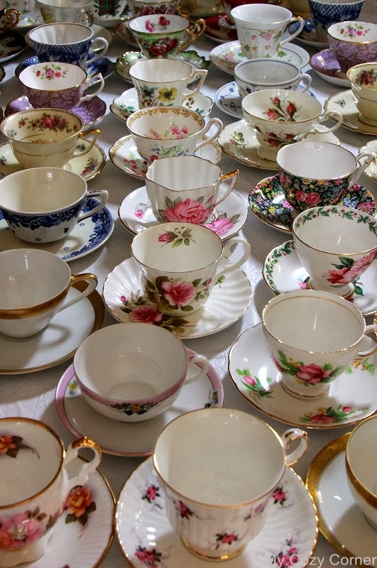 My Cozy Corner Collecting Tea Cups