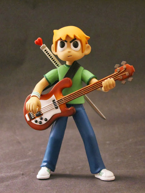 Scott Pilgrim, all tooled up.