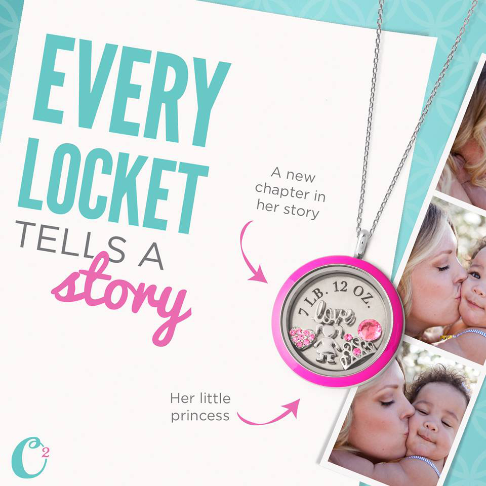 My Princess Inscriptions Origami Owl Living Locket available at StoriedCharms.com