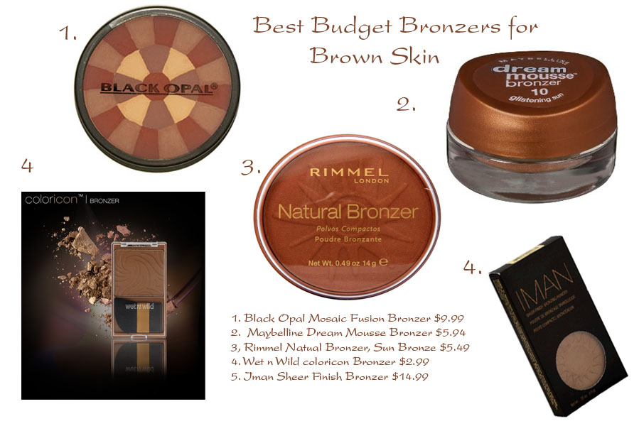 BEST BUDGET BRONZERS FOR BROWN SKIN Bronze Magazine