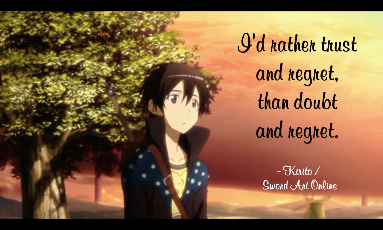 Sword Art Online Quotes. QuotesGram