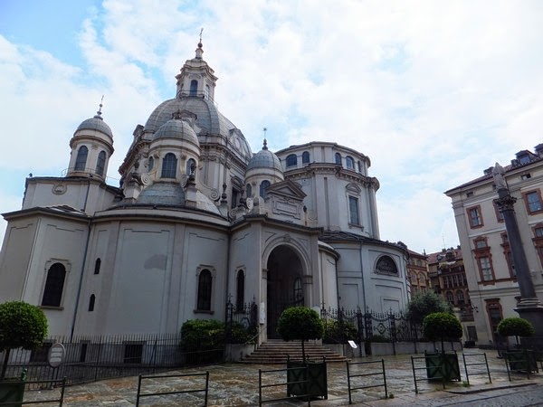 Turin Italie Via Garibaldi balade santuario della consolata