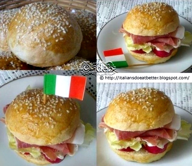 PANINI SOFFICI AL LATTE...E PANINO DEL TIFOSO ITALIANS DO EAT BETTER