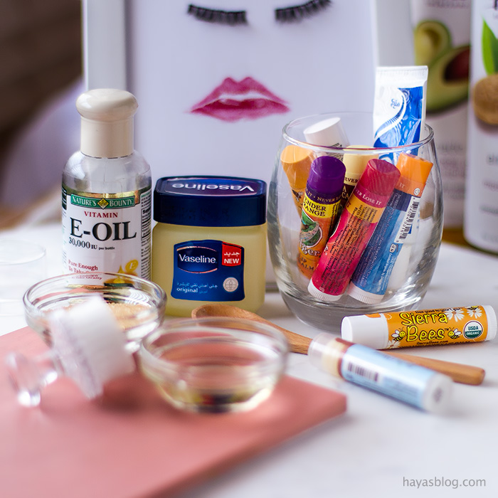 منتجات ترطيب الشفايف و كيفيية العناية بها Haya's Blog