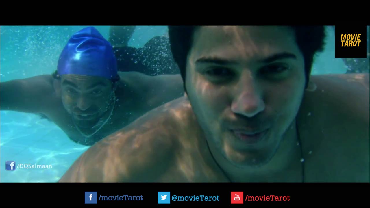 in the pool in ABCD Movie