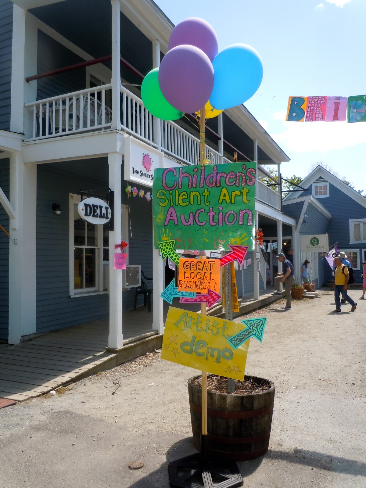 Waitsfield Elementary Art Bridge Street Art Fair