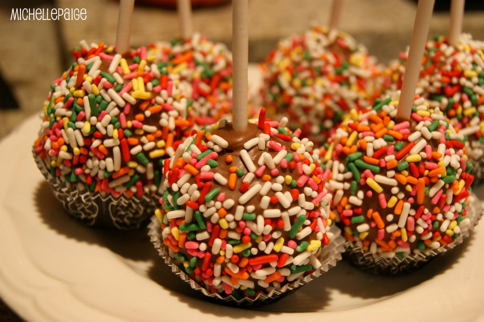 michelle paige blogs Cake Pops in a Pan