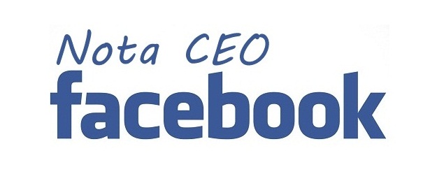 Nota CEO Facebook