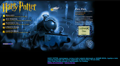 Vira-Tempo #3: Revisite o site oficial de 'Harry Potter e a Câmara Secreta' lançado em 2002 | Ordem da Fênix Brasileira