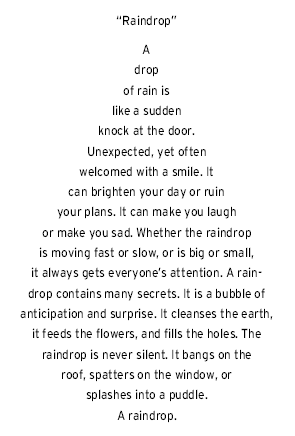 Shape Poems Kids