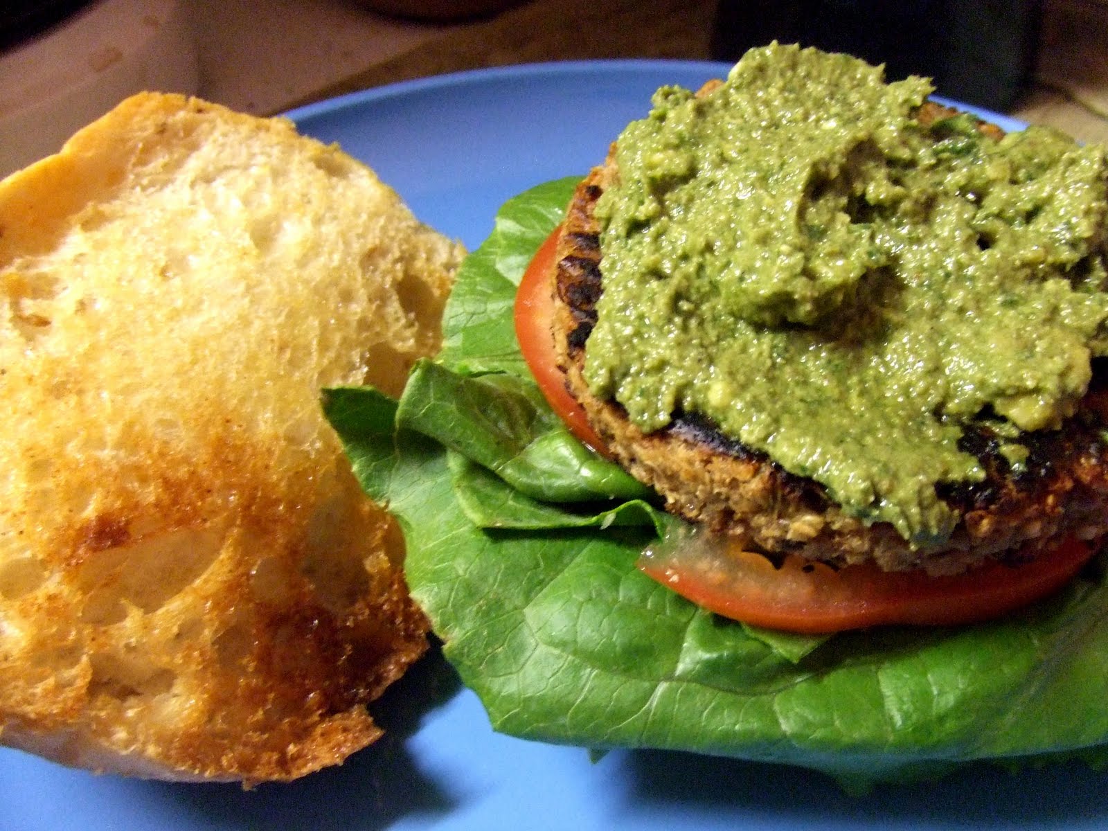 The "V" Word Extreme Vegan Makeover Basil Walnut Pesto Edition