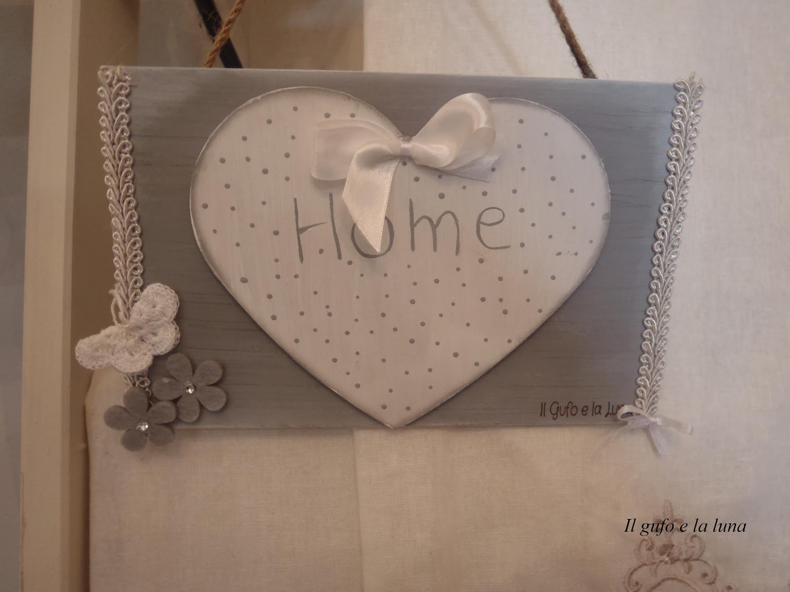 Il Gufo e la Luna shabby chic & country style: Targhe fuori-porta