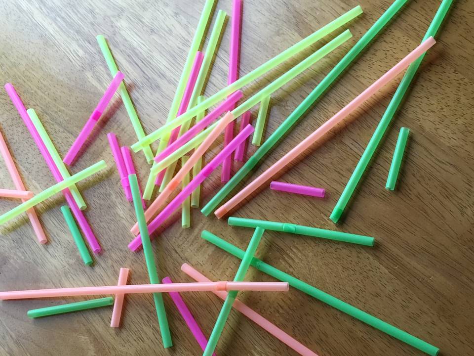 Pick Up Sticks with Straws ~ How fun! ~ Anne Gardner's Educational Resources