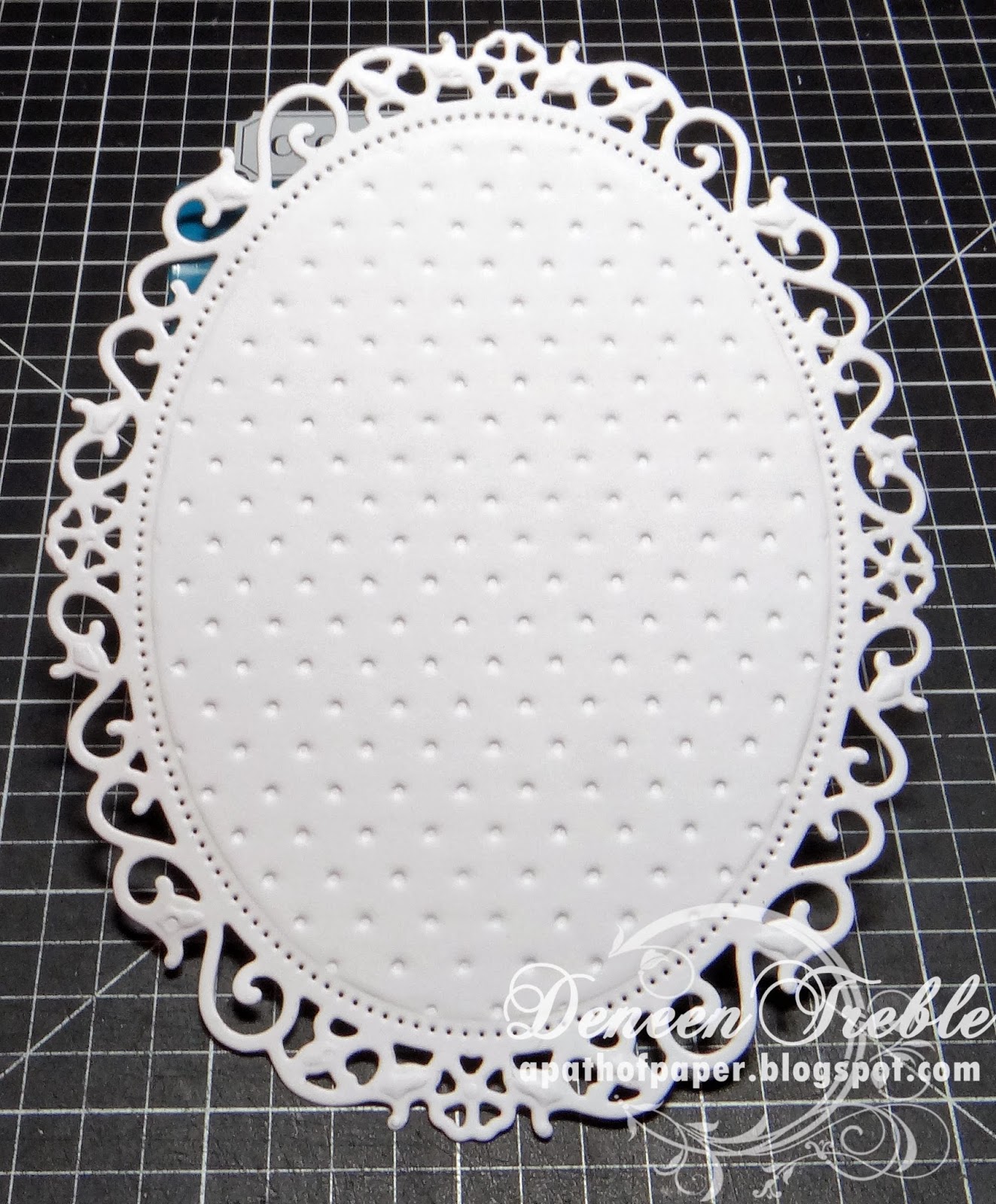 A Path of Paper Inspired Stamps Embossing Techniques using the