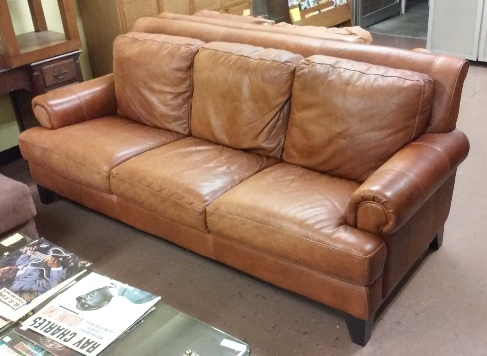chateau dax leather sofa