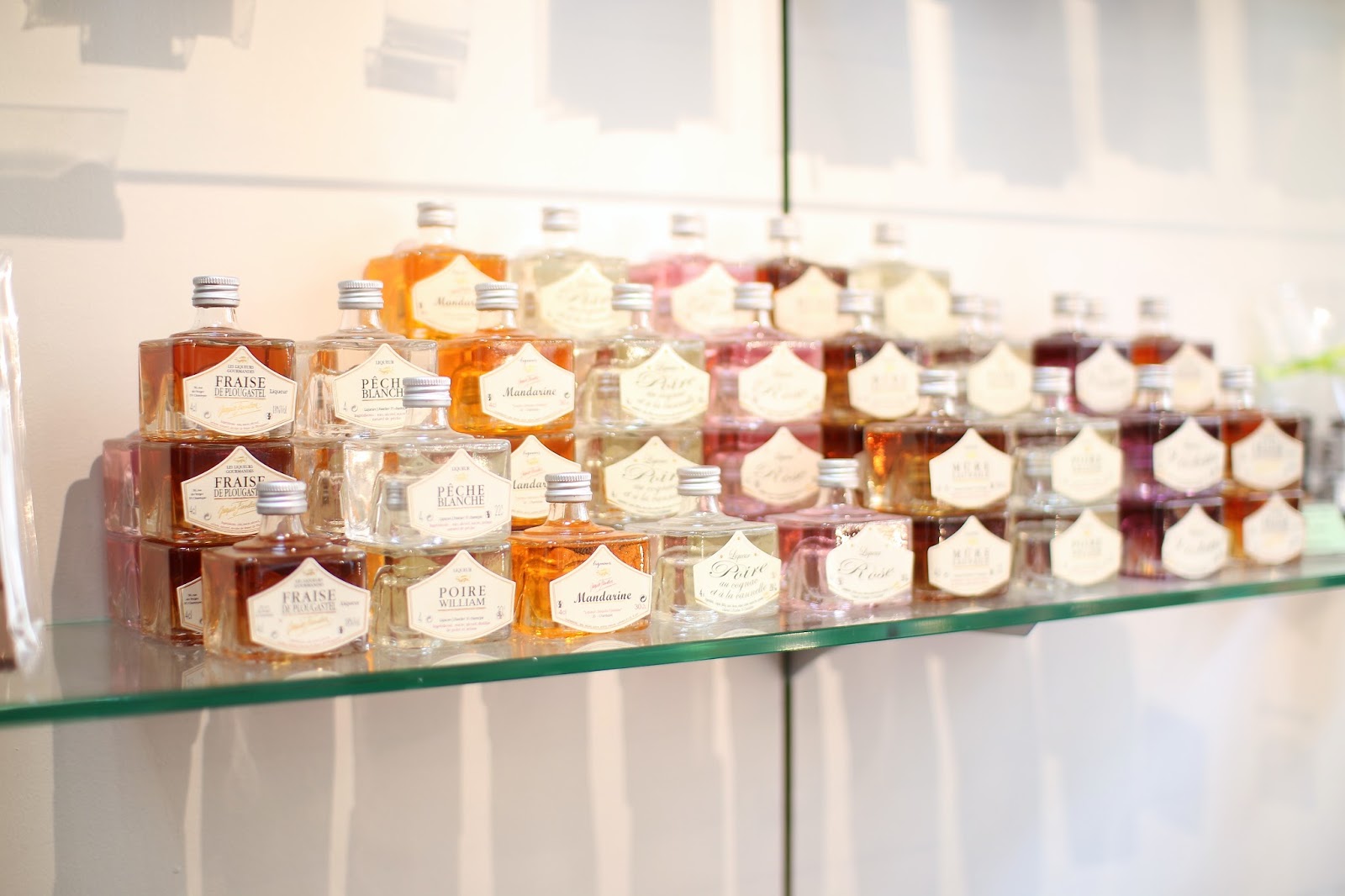 neutral colours of sweets in paris shops