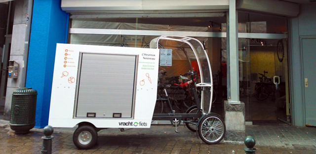 Cargo bikes para serviços de coleta e entrega