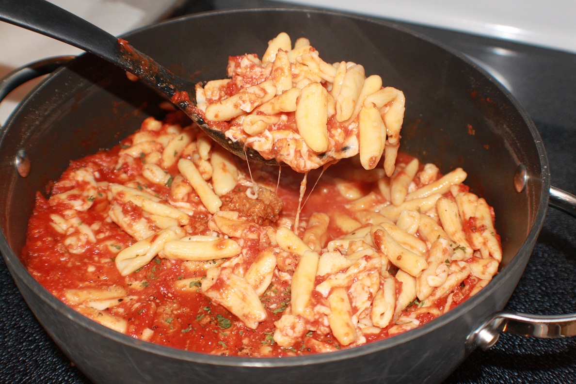 Homemade Fresh Cavatelli Pasta Recipe What's Cookin' Italian Style Cuisine