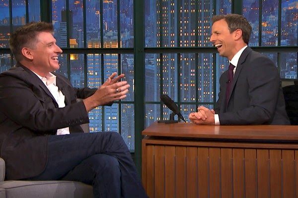 Mad For Mid Century Another New Desk At Late Night With Seth Meyers