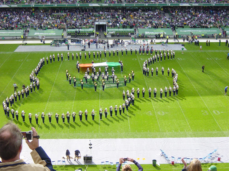 NOTRE DAME VS NAVY SEPTEMBER 1 2012 DUBLIN IRELAND