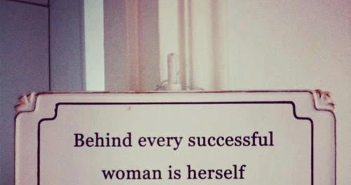life inspiration quotes: Behind every successful woman inspirational quote
