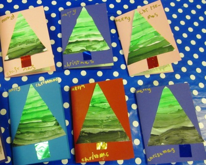 Christ Church School Christmas greetings from KS1
