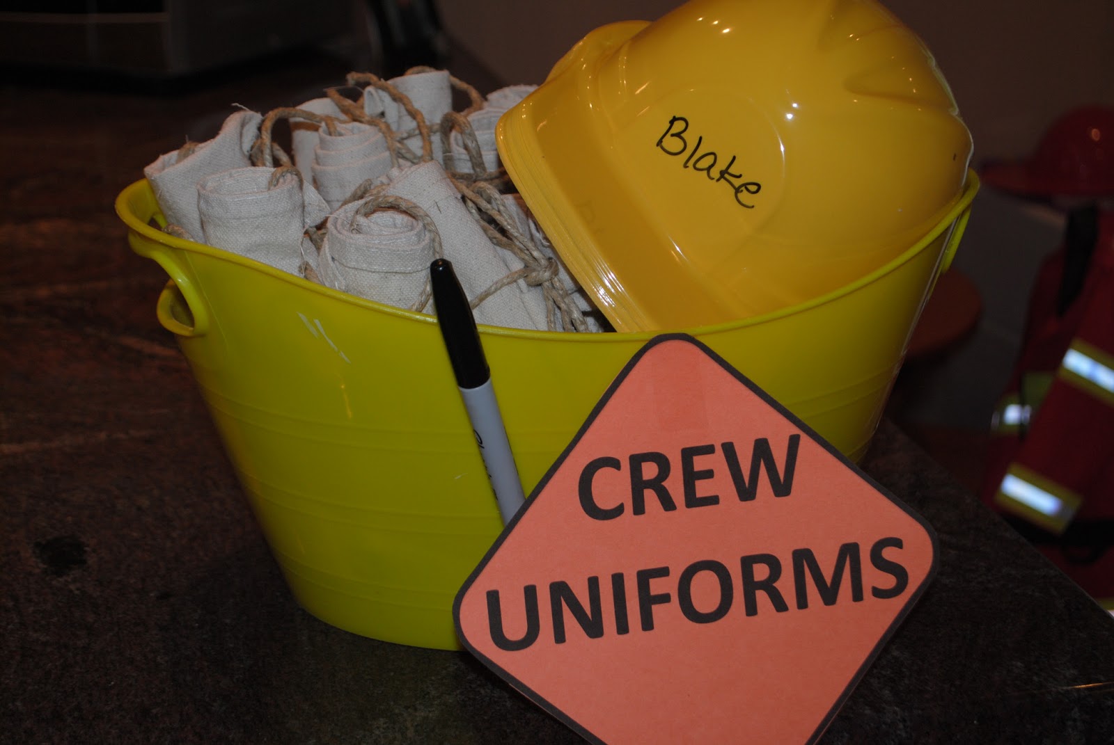 New Mama's Corner Construction/Work Zone birthday party theme ideas (LOTS of pictures)