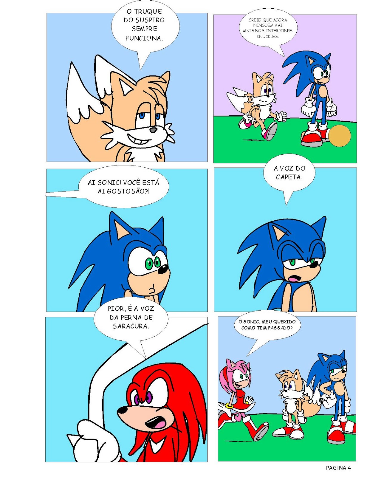 sonic é só de fazer pênaltis episodio 1 SONIC+FUTEBOL+PAG4