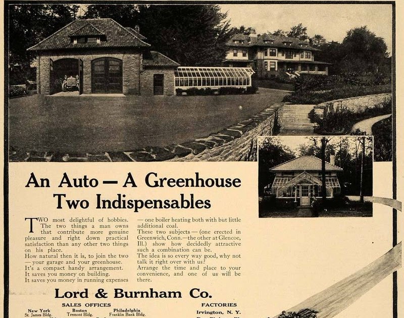 Old Long Island Lord & Burnham Advertisement 4