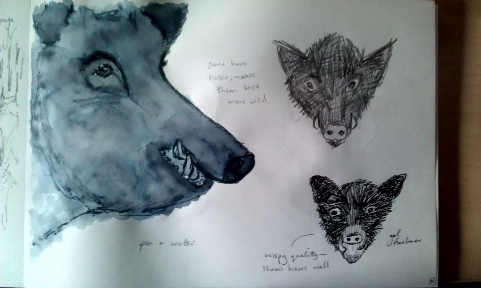 Emz Illustration: Lord of the Flies Sketches