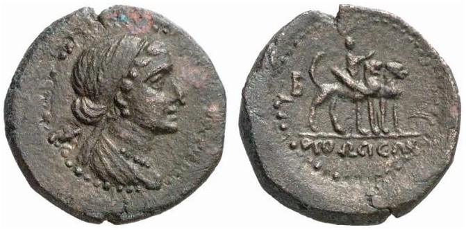 Antigo Egito - ▫Cleópatra VII e Júlio César. Ambos tiveram um