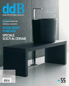 DDB Design Diffusion Bagno e Benessere 55 - Novembre & Dicembre 2010 | ISSN 1592-3452 | TRUE PDF | Bimestrale | Professionisti | Design
Rivista internazionale sul design bagno.