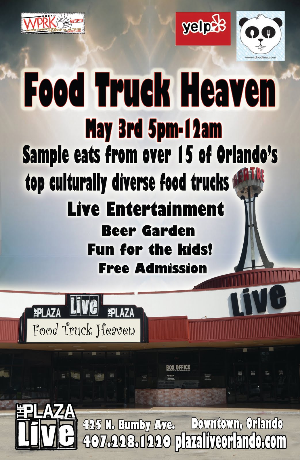 Eat Local Orlando Food Truck Heaven Tuesday, May 3 · 500pmMidnight